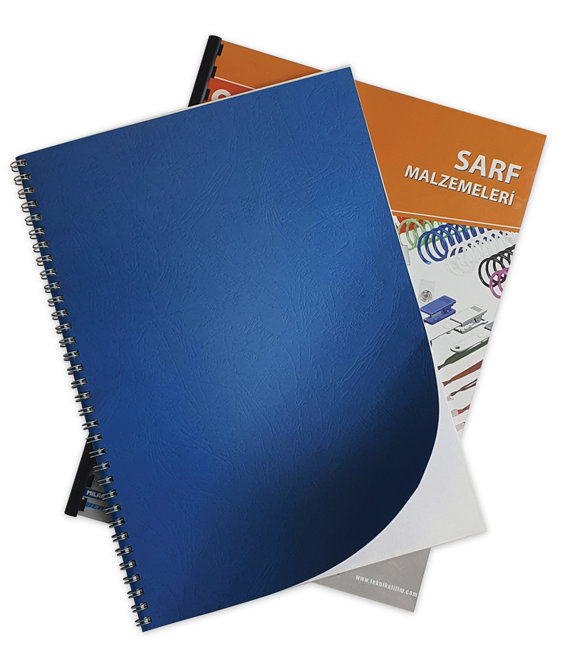 SARFF A4 KARTON KAPAK DESENLİ LACİVERT - 100ADET